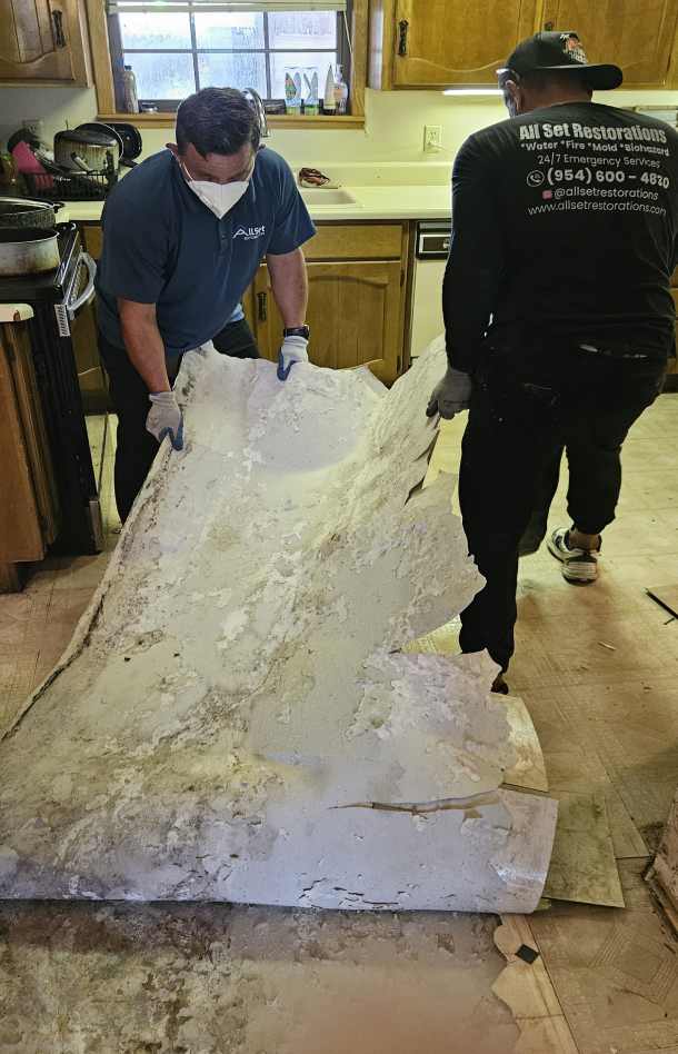 Soil mitigation for water damage